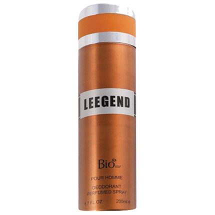 اسپری مردانه بیو استار مدل Legend با رایحه‌ای خنک و شیرین و ترکیبی از نت‌های آروماتیک و میوه‌ای. عطری کلاسیک و مدرن، مناسب برای تمام فصول و استفاده روزانه.