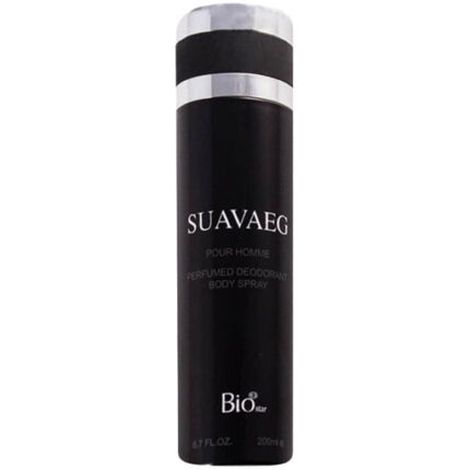 اسپری مردانه بیو استار مدل Sauvage با رایحه‌ای خنک و تند و ترکیبی از نت‌های ادویه‌ای تازه و آمبروکسان. عطری قدرتمند و همه‌کاره، مناسب برای تمام فصول و موقعیت‌ها.