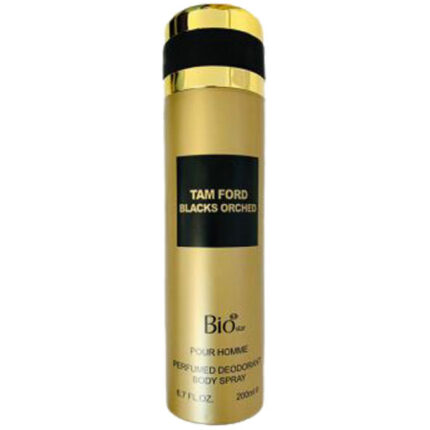 فروشگاه های نیکی اسپری بیو استار مدل Black Orchid با رایحه‌ای گرم و شیرین و ترکیبی از نت‌های خاکی، ادویه‌ای و شکلات تلخ. عطری لوکس و قدرتمند، مناسب برای زنان و مردان در فصول سرد.